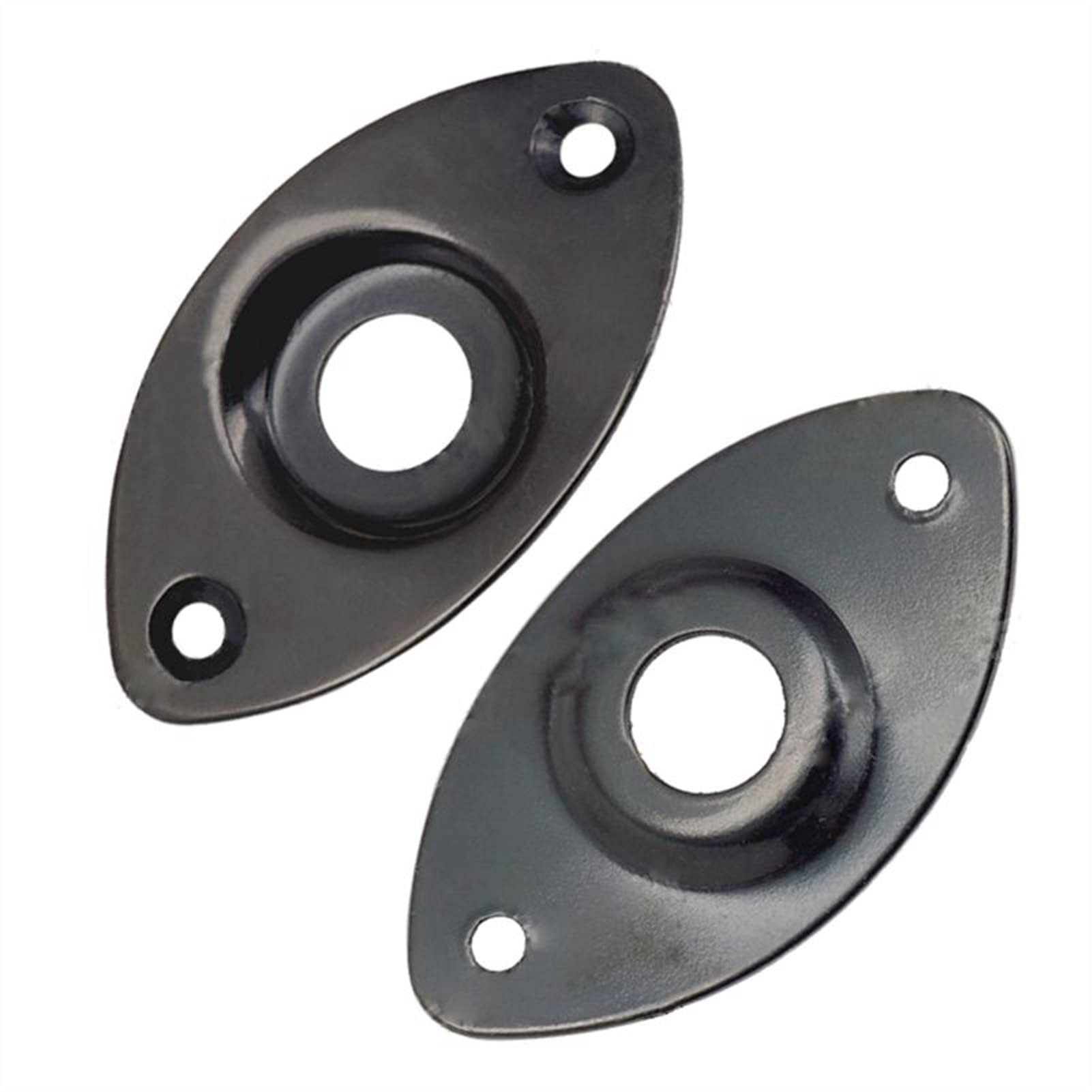 Acoustic Guitar Pickup - Magnetic Black Oval Indented Pickup with Interface Plate for Enhanced Sound | Perfect for Live Performances & Studio Recording