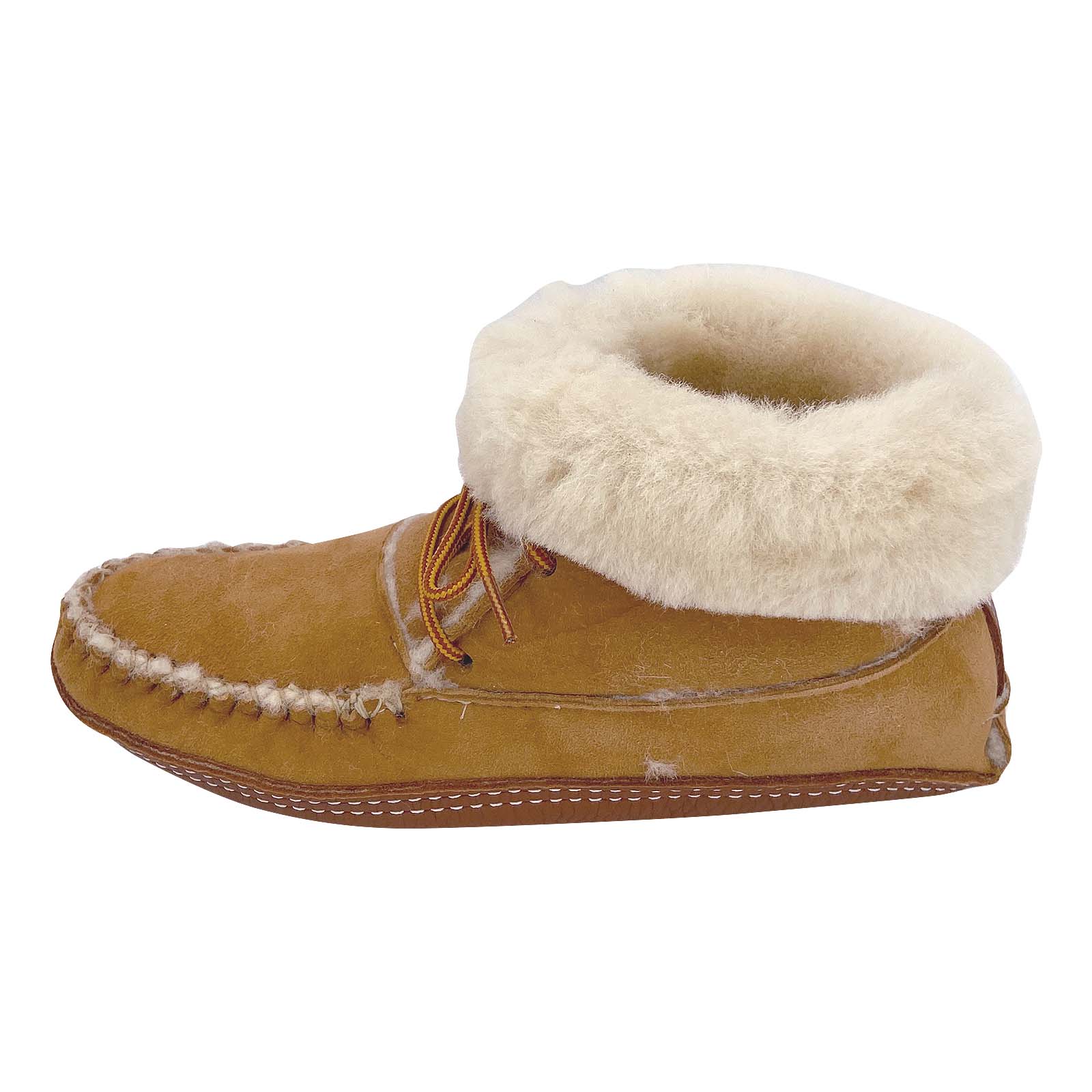 Women's Sheepskin Lined Soft Sole Moccasin Slipper Boots - Cozy Winter House Shoes for Indoor & Outdoor Comfort - Perfect for Lounging, Travel and Cold Weather Wear