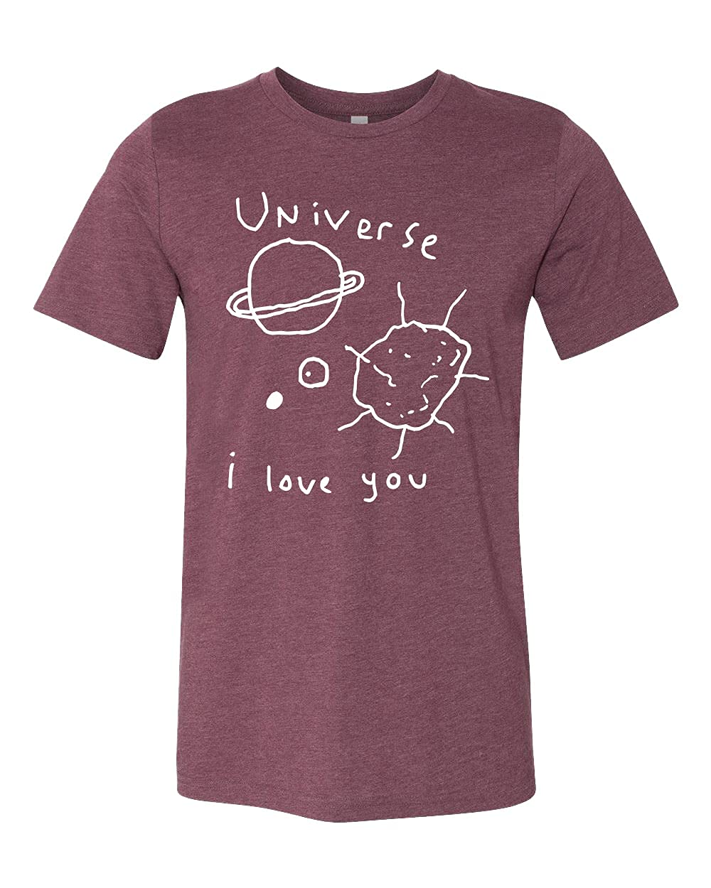 True Crime Shirt - Universe I Love You Tee for Crime Show Lovers | Spencer Reid & Matthew Gray Gubler Inspired Apparel | Perfect Gift for True Crime Junkies & MGG Fans - Great for Casual Wear, TV Marathons, and Fan Conventions