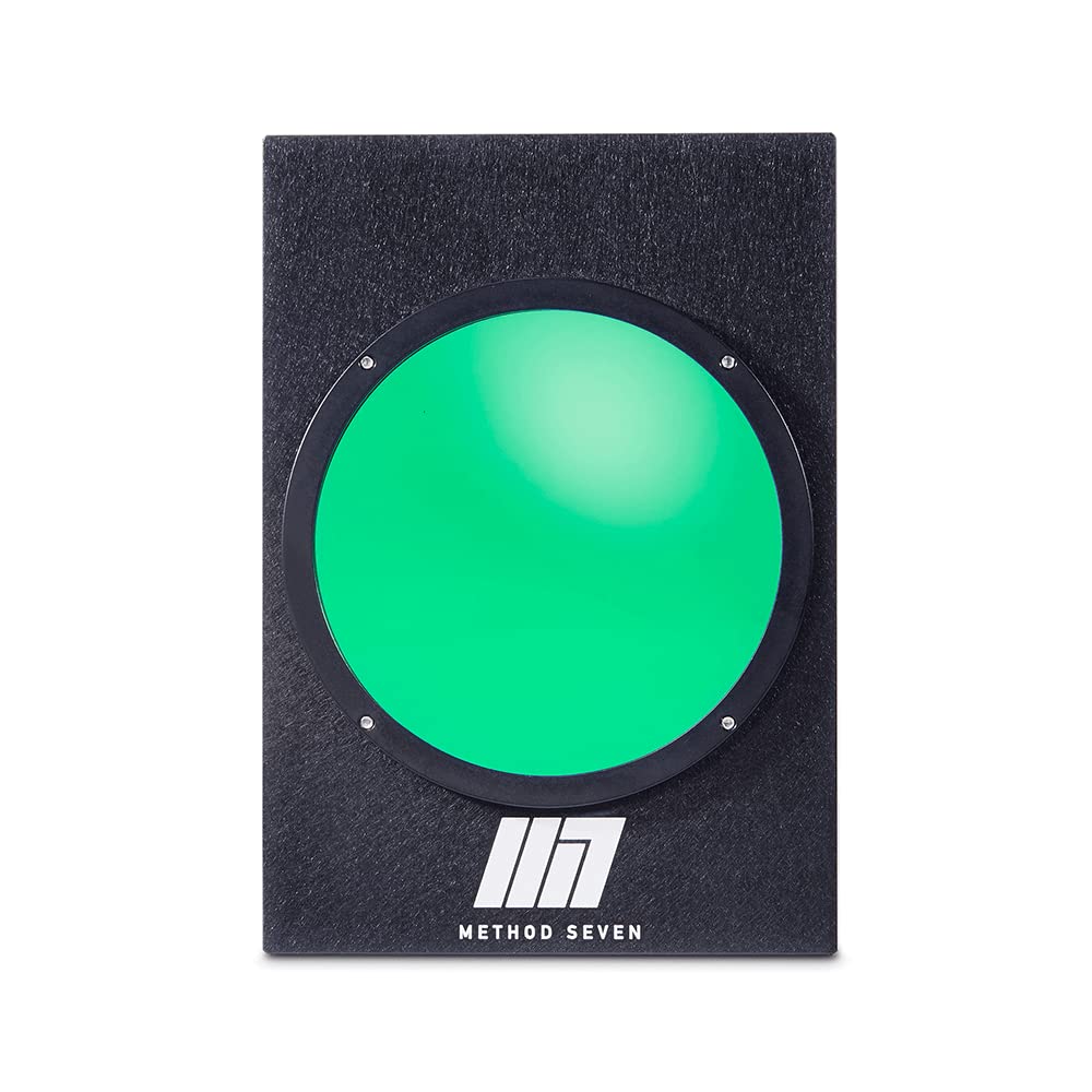 Method Seven LED Camera Photo Filter Lens (Clear/Clear) - Professional Photography & Videography Accessory for DSLR, Mirrorless & Cinema Cameras - Perfect for Studio, Outdoor & Low Light Shooting