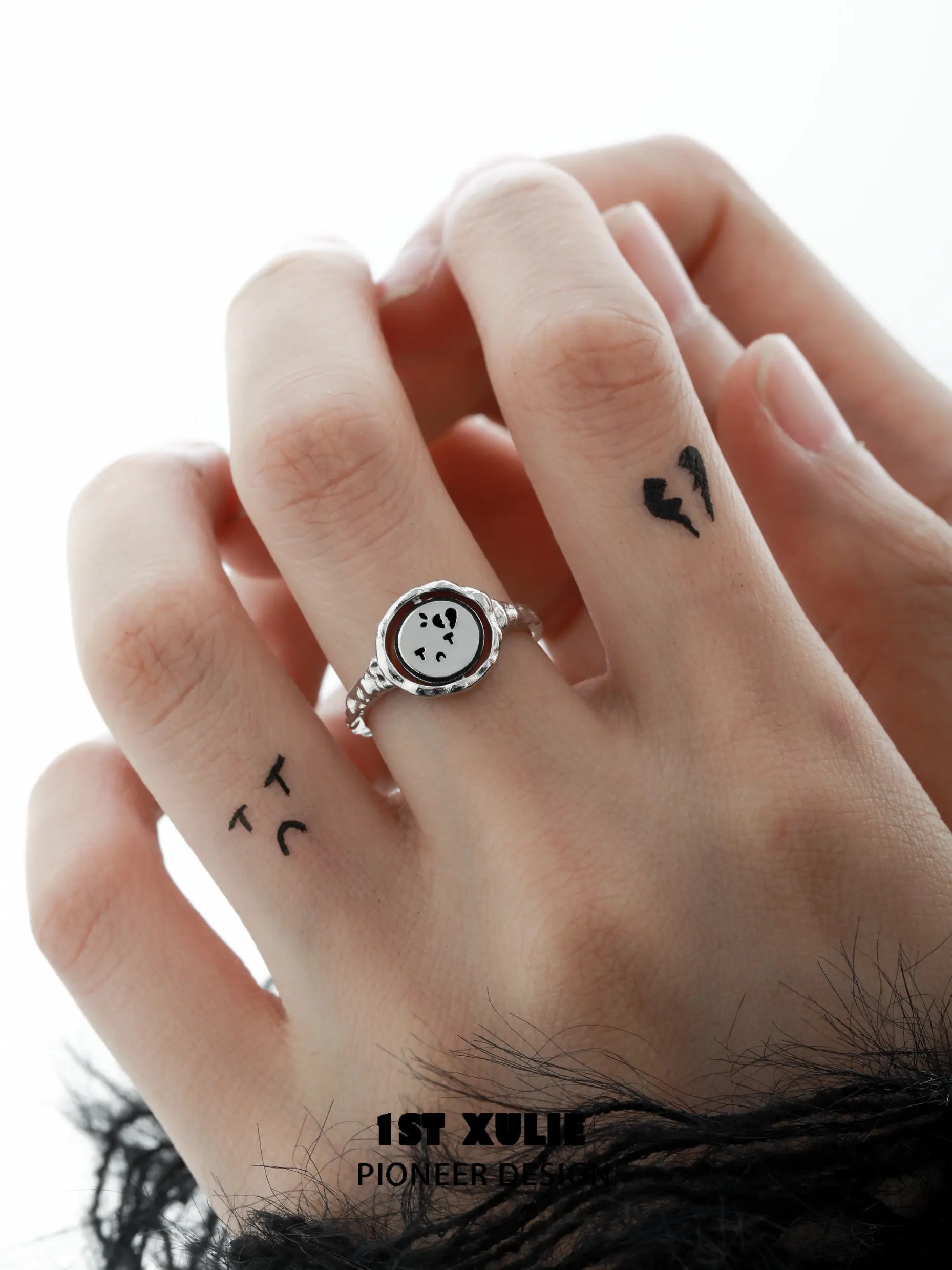 925 Sterling Silver Broken Heart Adjustable Open Ring - Mood Diary™ | Perfect for Gifts, Self-Expression & Emotional Healing Jewelry