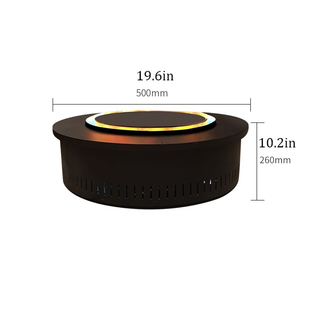3D Flame Electric Fireplace with Remote Control - Realistic Atomization & Water Vapor Technology for Home Heating | Perfect for Living Rooms, Bedrooms & Office Spaces