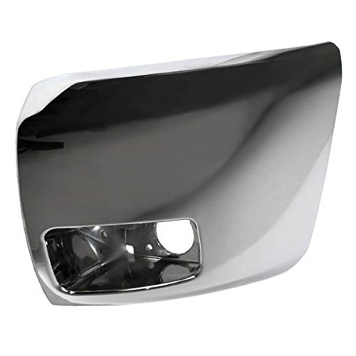 CAPA 07-13 Silverado 1500 Left Driver Bumper Extension with Fog Light Hole - Off-Road & Street Use