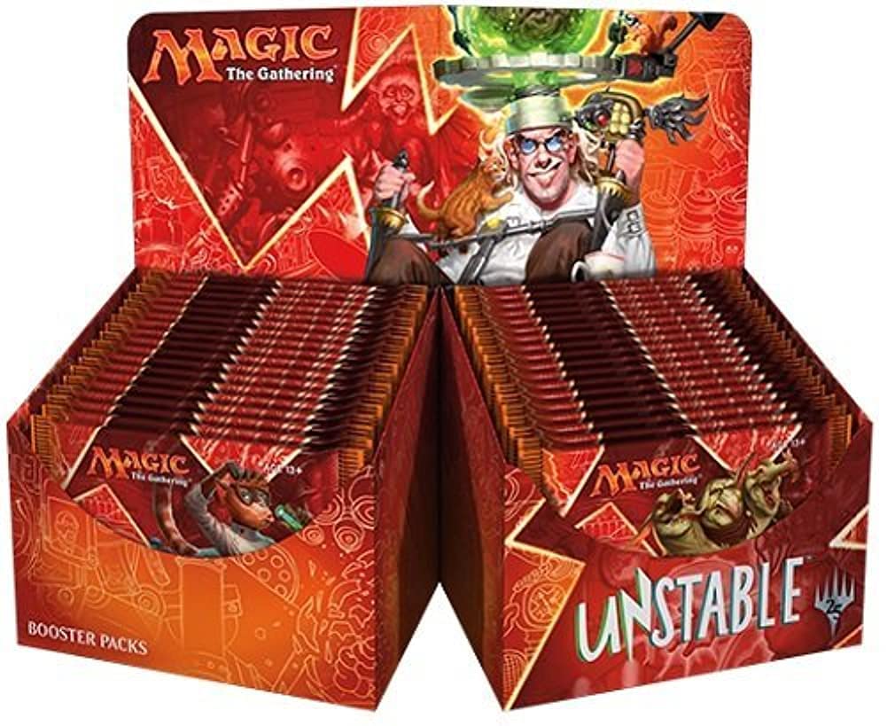 Magic The Gathering MTG Unstable Trading Card Booster Display Box (UST-BD-EN) - 36 Packs for Collectors & Players | Perfect for Game Nights & Tournaments