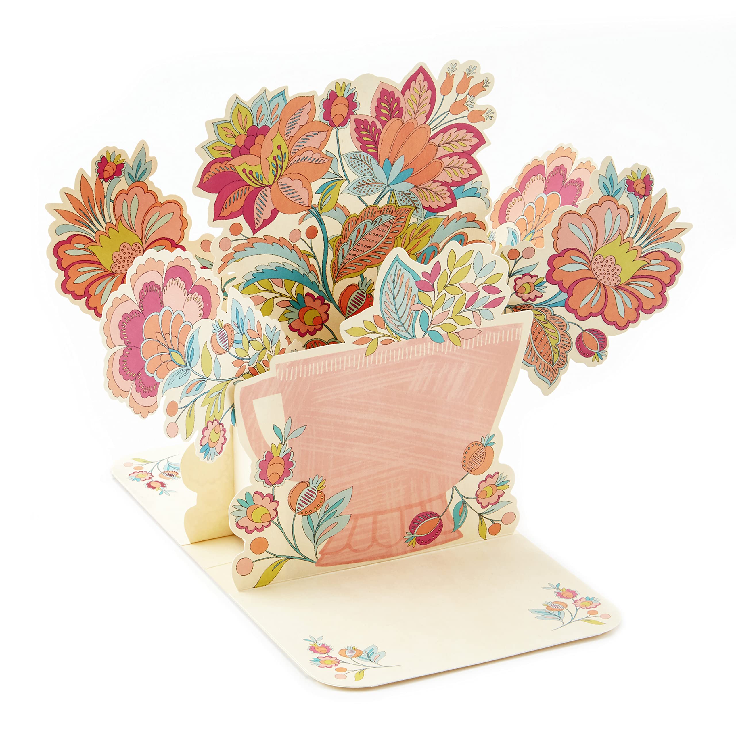 Hallmark Mahogany Mother's Day Pop-Up Greeting Card with Floral Design - Perfect Gift for Mom, Birthday, Anniversary & Special Occasions