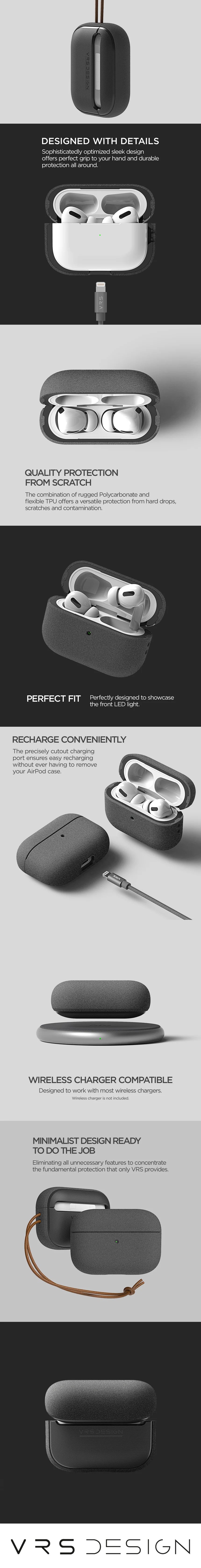Premium AirPods Pro Case - Modern Sand Stone Design, Shockproof & Scratch-Resistant Cover for Apple AirPods Pro - Perfect for Travel, Workout & Daily Use