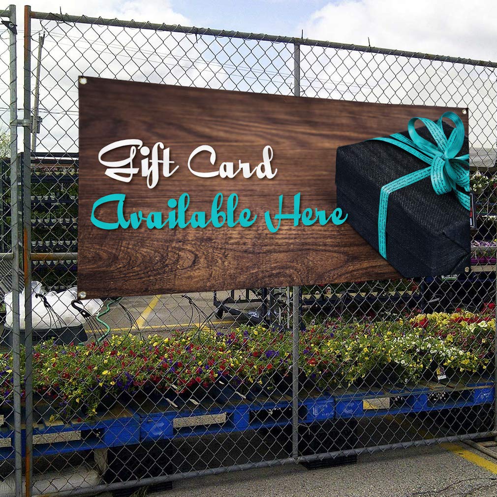Durable 60x144 Inches Vinyl Banner - Weatherproof Outdoor Business Sign with 10 Grommets (Multiple Sizes Available) - Perfect for Yard Sales, Construction Sites & Event Advertising