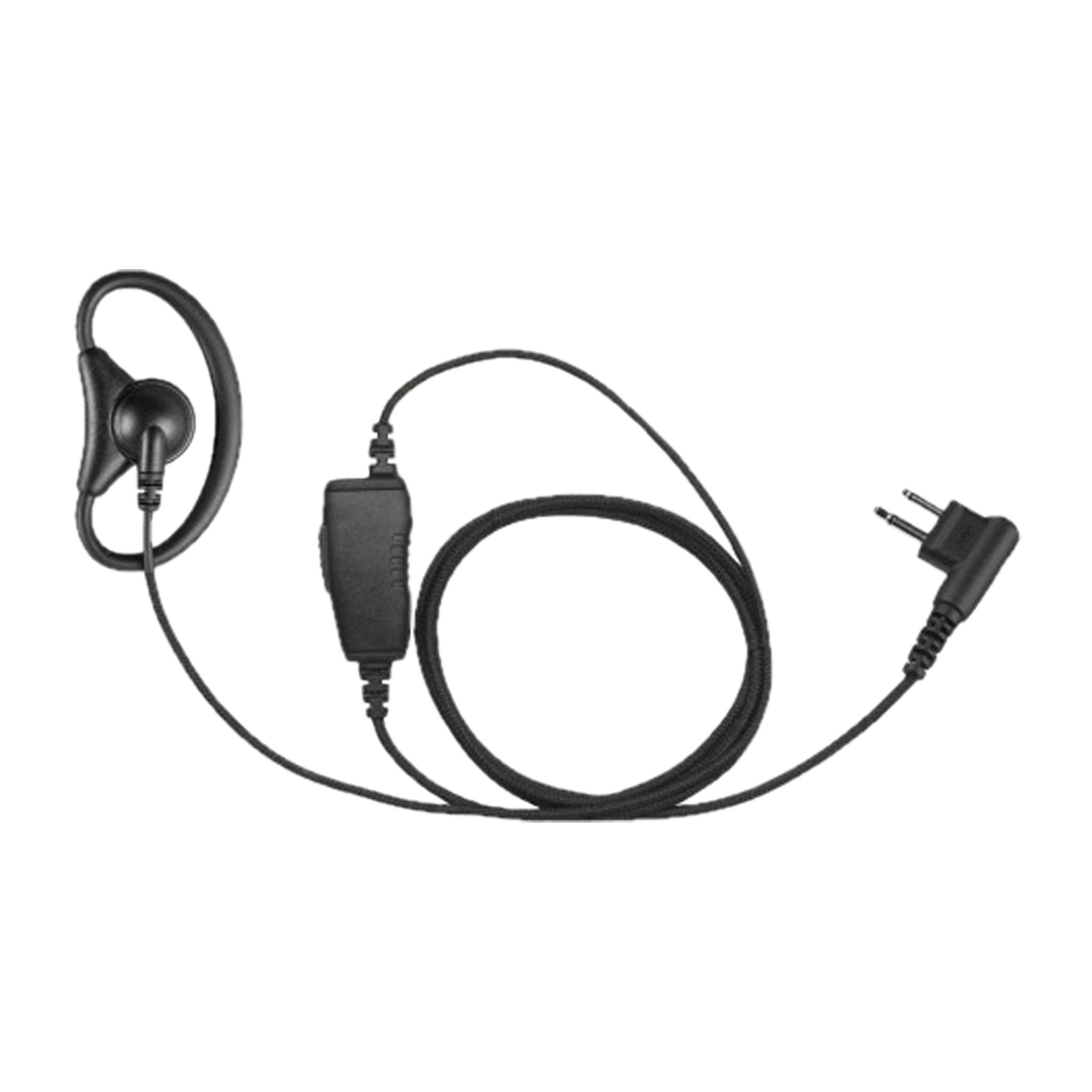 Atlantic Radio DRA+1W H8 D Ring 1 Wire Earpiece - Secure & Clear Communication for Security, Law Enforcement & Surveillance Professionals