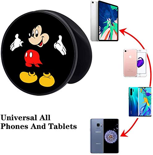 3 Pack Multifunction Phone Stand & Finger Grip Holder - Pink Watercolor Marble Design, Foldable Kickstand for Smartphones & Tablets - Perfect for Desk, Bed, Travel & Hands-Free Viewing