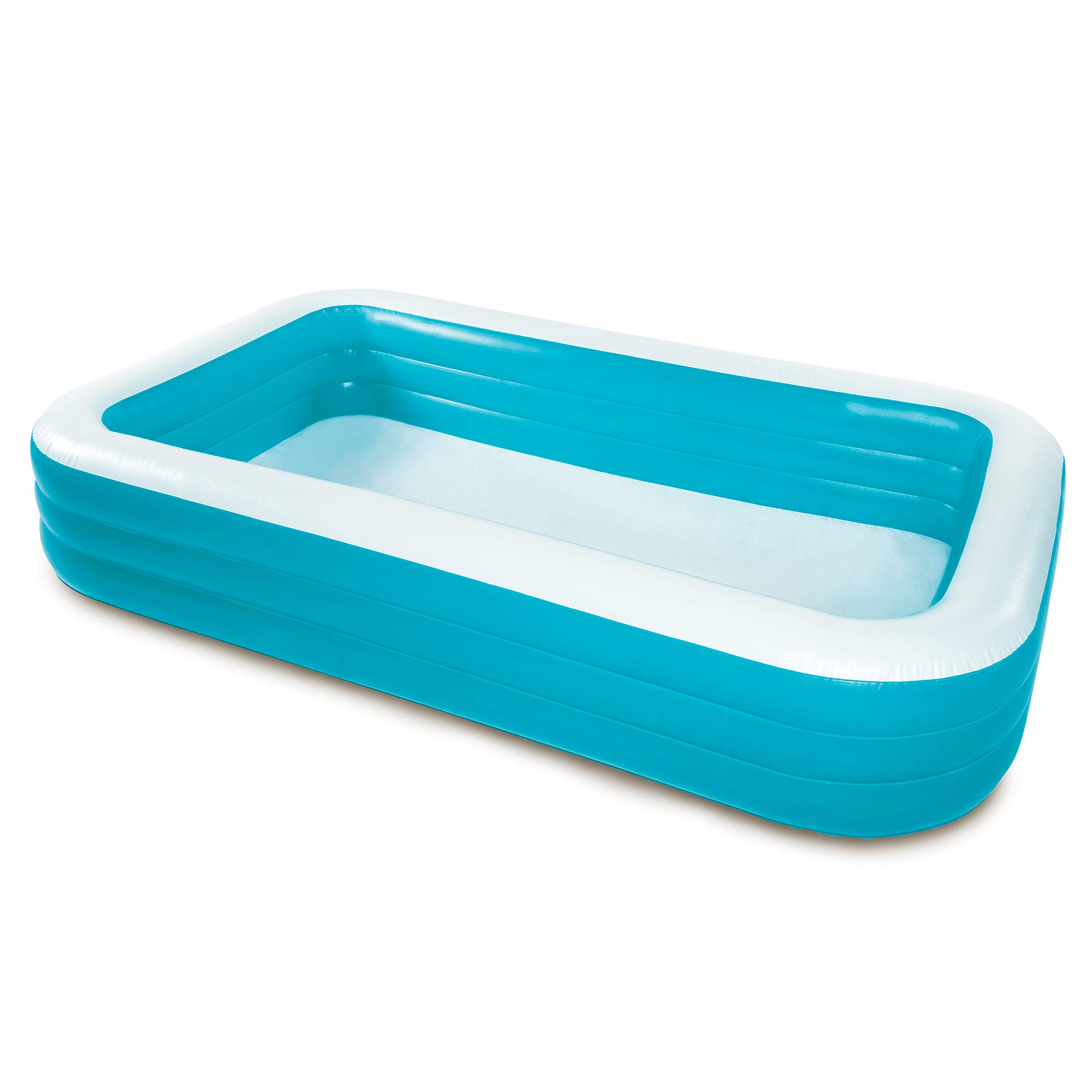 Play Day Deluxe 10ft Inflatable Family Pool for Kids & Adults - Includes Universal Electric Air Pump | Perfect for Backyard Fun, Summer Parties & Outdoor Relaxation