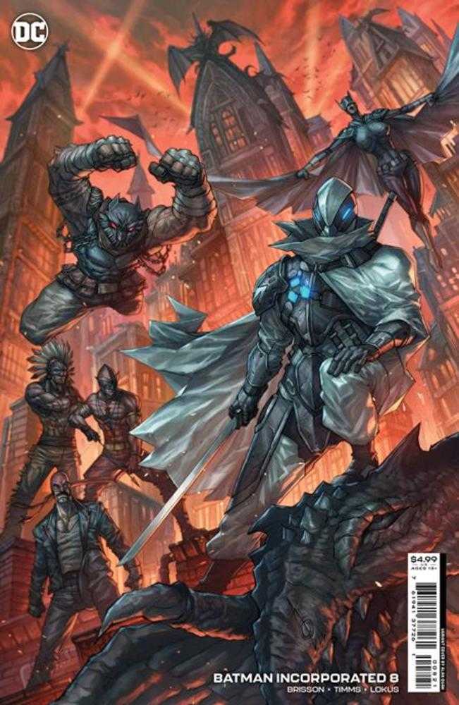 Batman Incorporated #8 Cover B Alan Quah Variant - Premium Card Stock Comic Book for Collectors & Fans | Perfect for DC Comics Collections, Gift Giving & Display