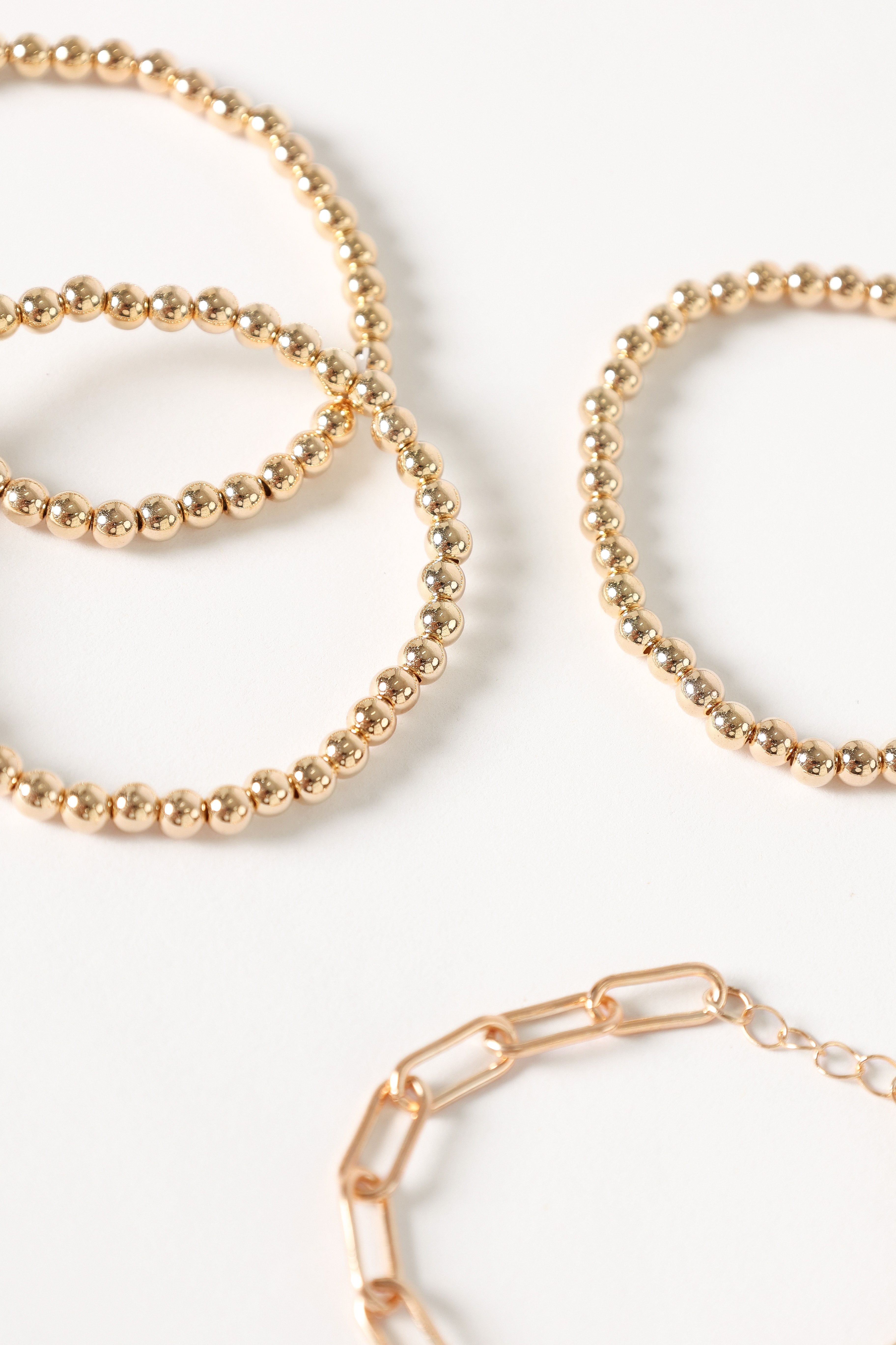 Kaleigh Stacked Bracelets - Gold Plated Women's Bracelets Set for Layering | Trendy & Elegant Jewelry for Everyday Wear, Parties & Gifts
