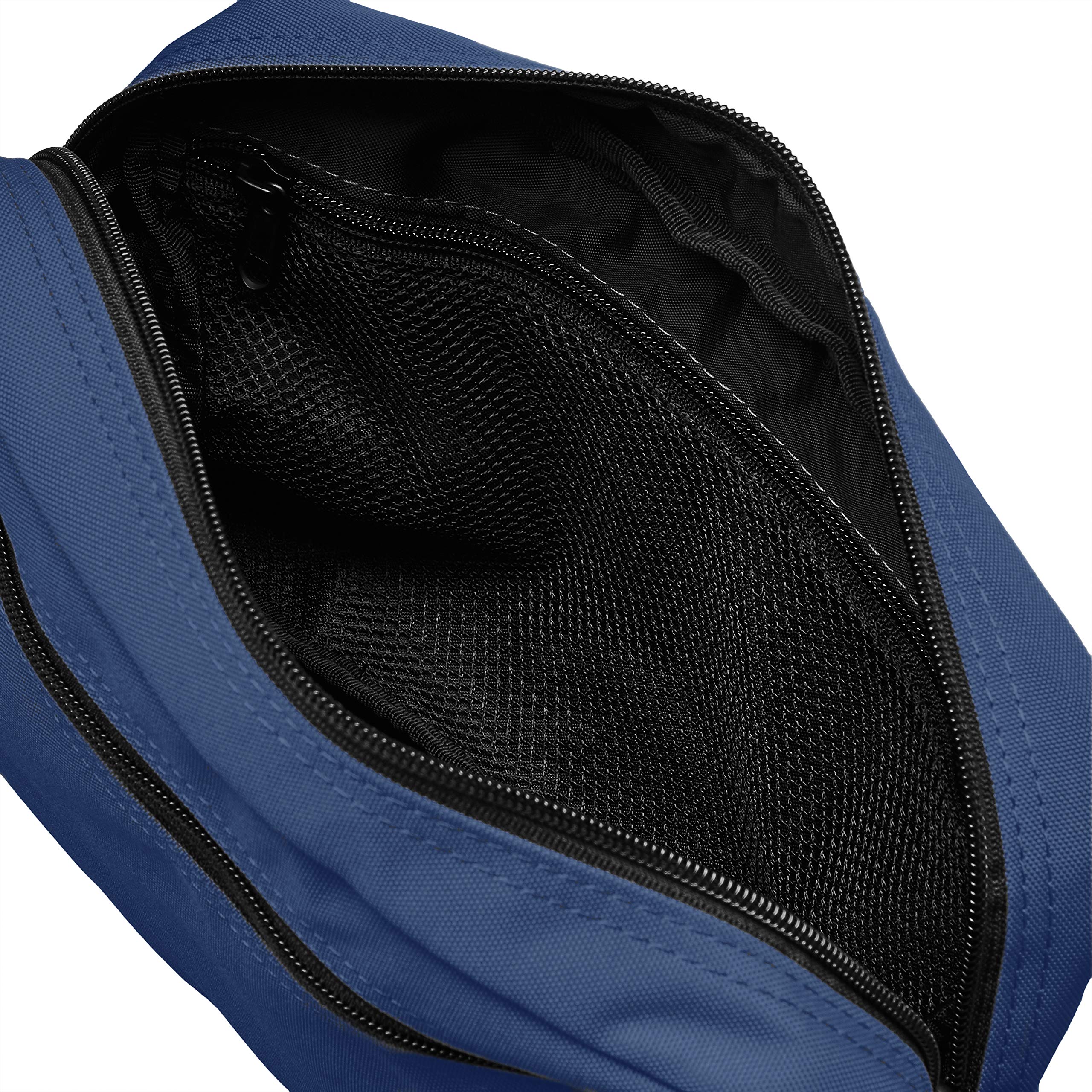 Cabin Zero Navy 3L Shoulder Bag - Lightweight Travel Backpack for Men & Women - Perfect for Hiking, Commuting, and Everyday Use