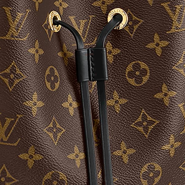 Louis Vuitton NéoNoé Monogram Black Leather Shoulder Bag - Stylish Designer Handbag for Women, Perfect for Work, Travel & Everyday Use