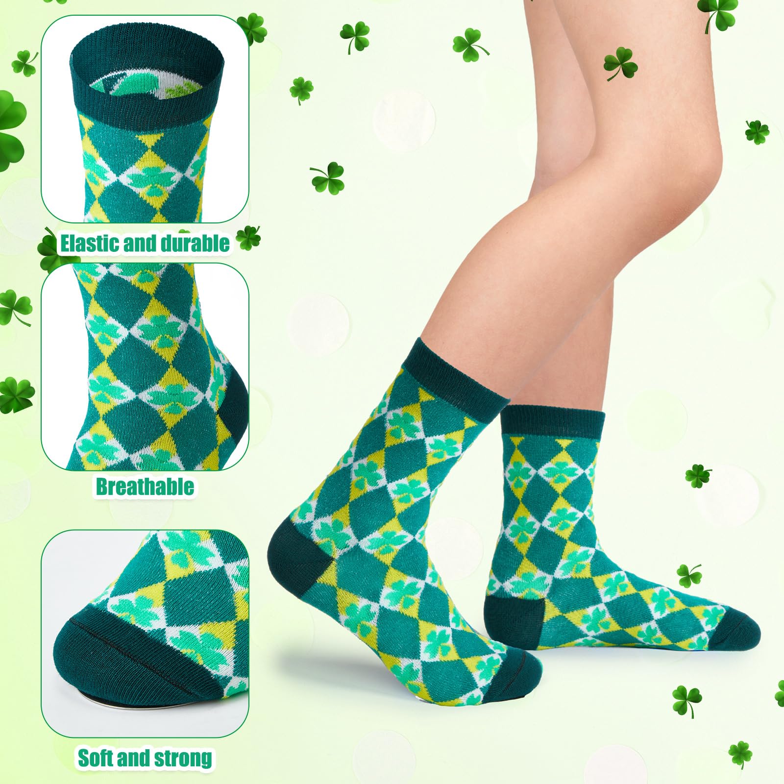 Shinymoon 24 Pairs Women's Novelty Socks Bulk Pack - Fun Holiday Socks for Women & Girls - Perfect for Christmas Gifts, Stocking Stuffers & Everyday Wear
