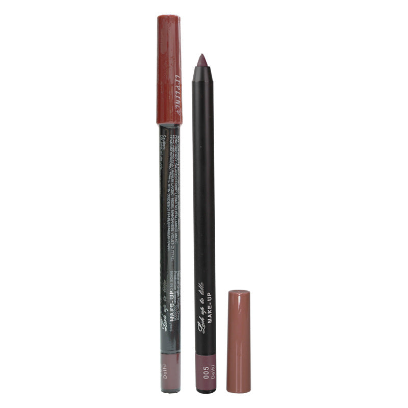 DEROL Precision Lip Liner - Long Lasting Waterproof Lip Pencil for Defined Lips | Perfect for Everyday Makeup & Special Occasions