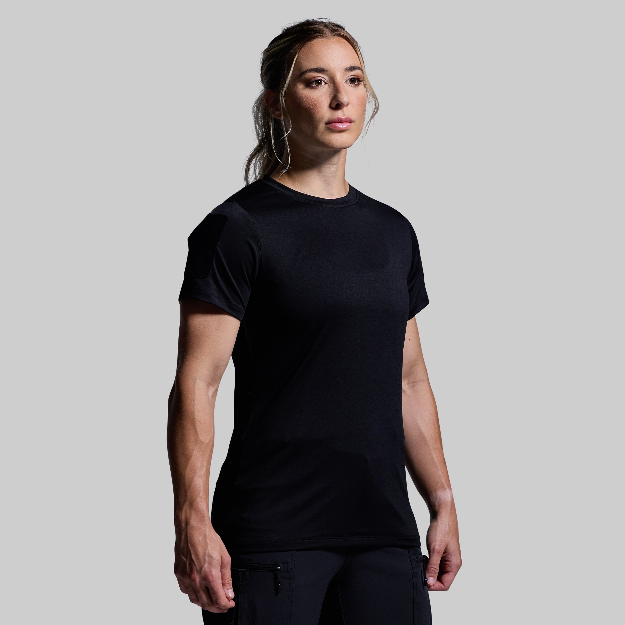 Women's Long Sleeve Button Down Shirt - Classic Black Cotton Blouse for Work, Office & Casual Wear | Professional & Everyday Outfits