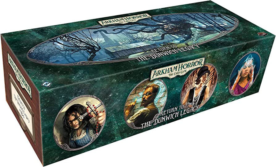 Arkham Horror LCG: Return to the Dunwich Legacy Expansion - Horror Card Game for Adults - Perfect for Game Nights & Lovecraftian Storytelling Adventures