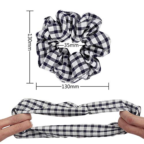 Elegant Floral Hair Scrunchies for Women & Girls - 30PCS Chiffon Ponytail Holders, Soft Hair Bands for Everyday, Party, Wedding & Casual Outfits | Perfect Hair Accessories for School, Work & Special Occasions