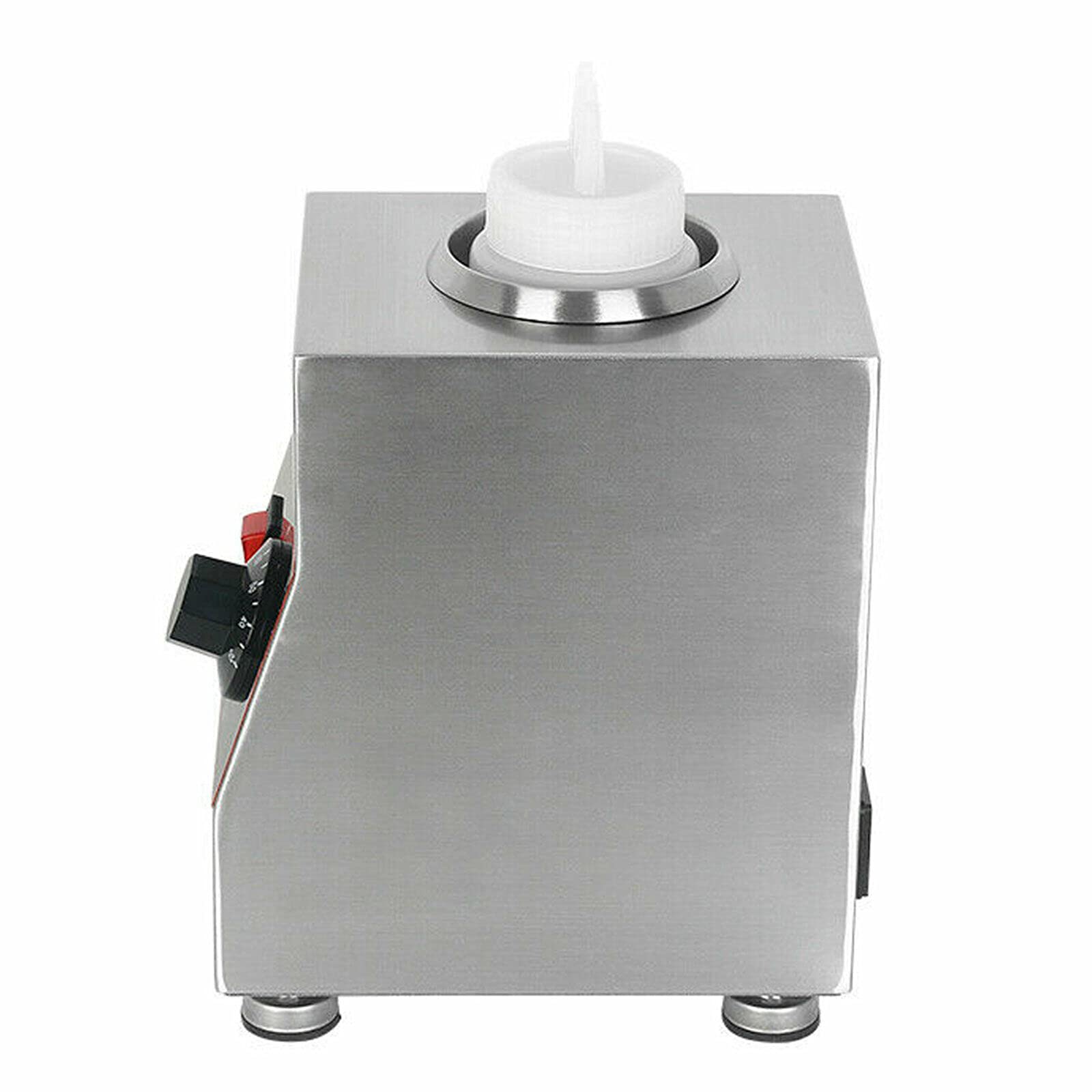Commercial Electric Sauce Warmer & Jam Heater - Countertop Food Warmer with Pump Dispenser for Restaurants, Cafes & Catering - Perfect for Buffets, Food Trucks & Commercial Kitchens