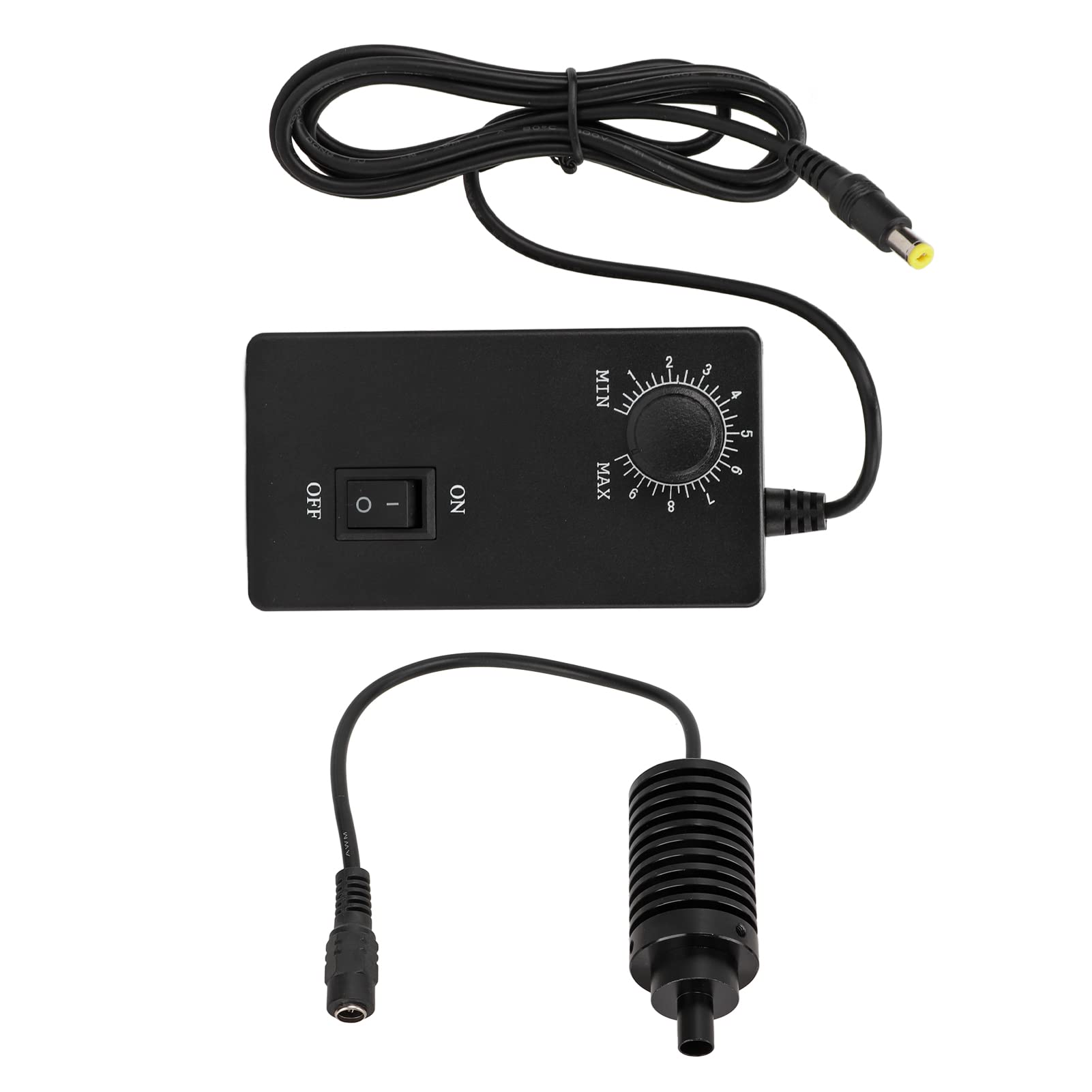 High Brightness LED Coaxial Light for Fiber Optic Microscope - AC100V-240V Green Illumination | Perfect for Industrial Inspection & Precision Microscope Lighting