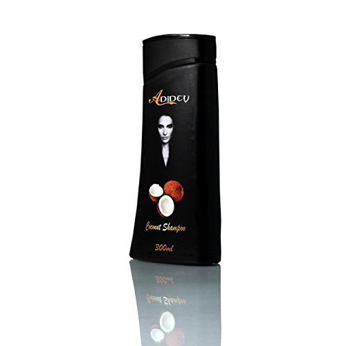 Adidev Herbals Nourishing Coconut Milk Shampoo 300ml - Hydrating & Repairing Hair Care for Dry, Damaged Hair - Perfect for Daily Use at Home & Salon