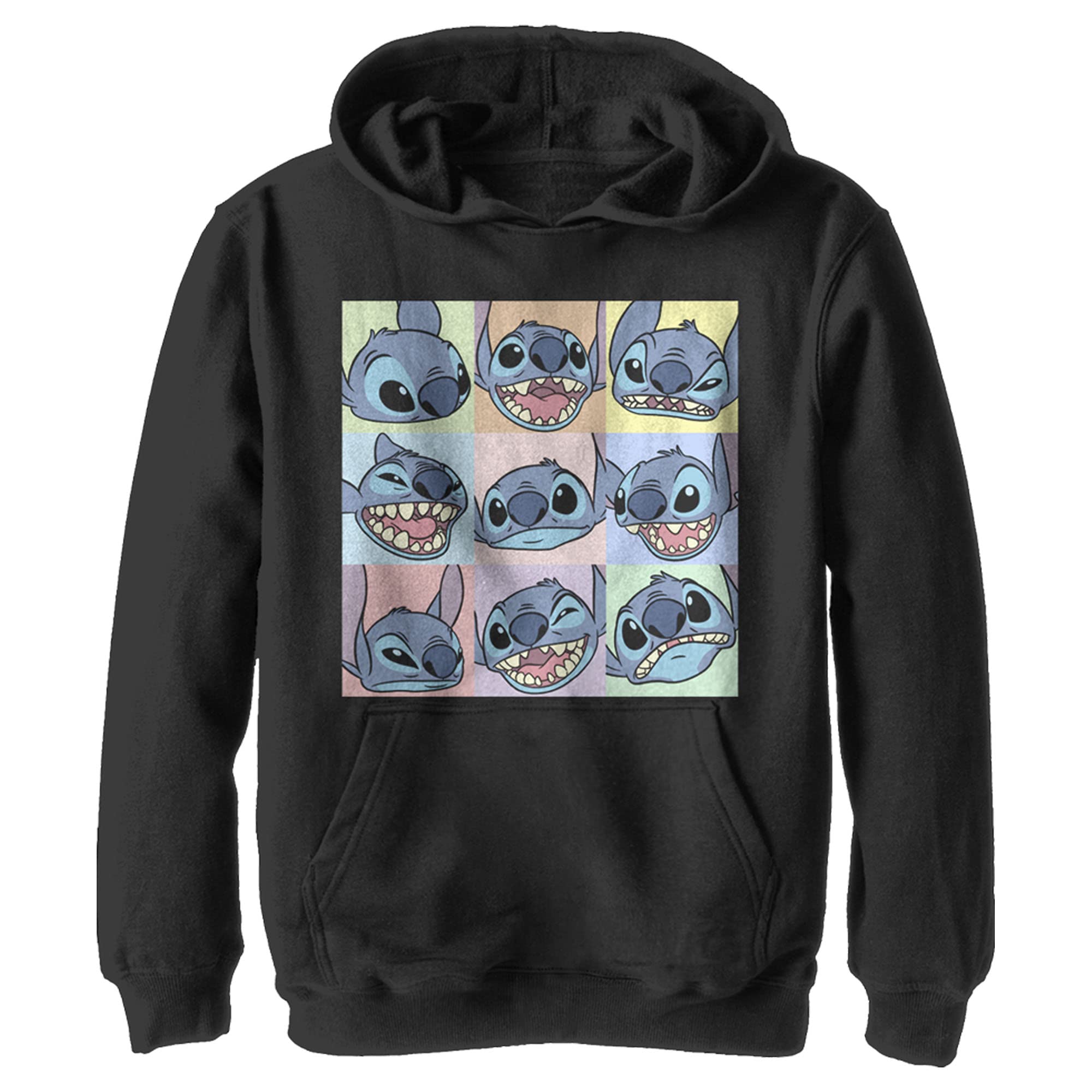 Disney Boys' 9 Box Stitch Hoodie - Soft Cotton Pullover Sweatshirt for Kids | Casual Wear, School Outfits & Playtime Comfort