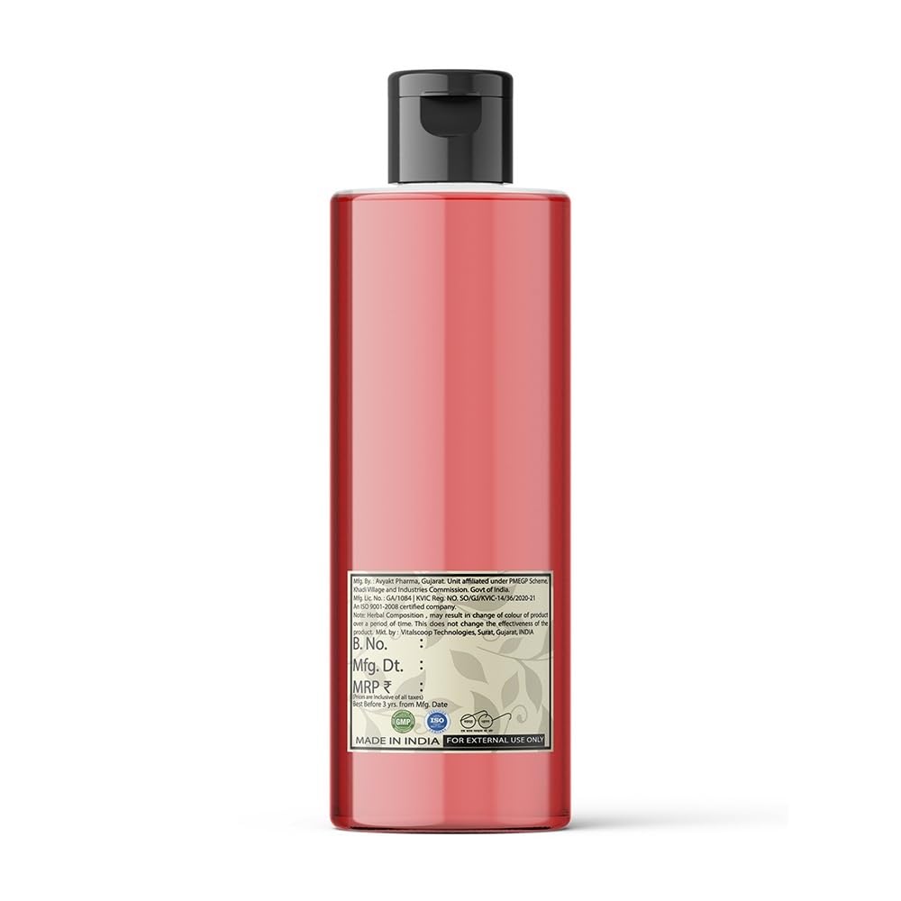 Khadi Natural Herbal Rose Face Wash - 200ml | Anti-Pollution, Deep Cleansing & Skin Brightening for Men & Women | Gentle Daily Cleanser for Glowing Skin | Perfect for Morning & Night Skincare Routine