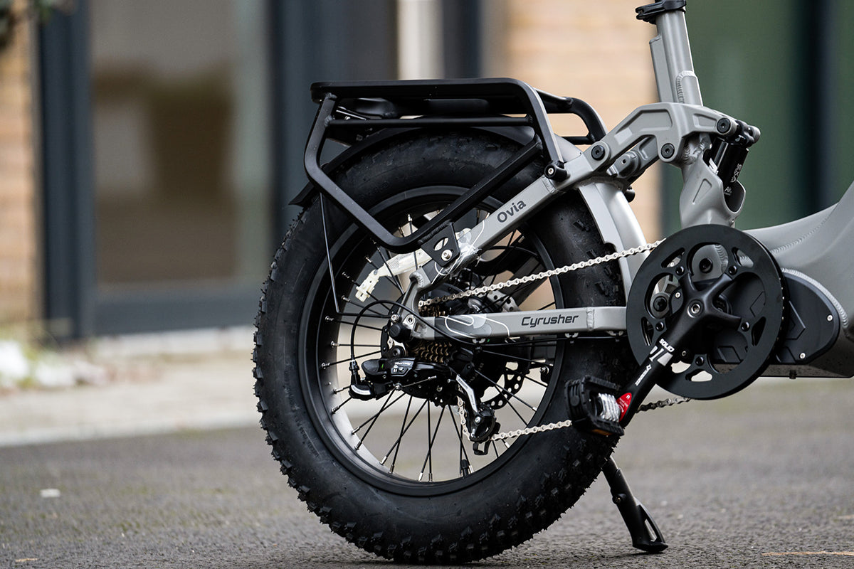 Cyrusher Ovia 750W Step-Through Electric Bike - 28 MPH Top Speed, 52 Mile Range - Perfect for Commuting, City Riding & Leisure Cycling