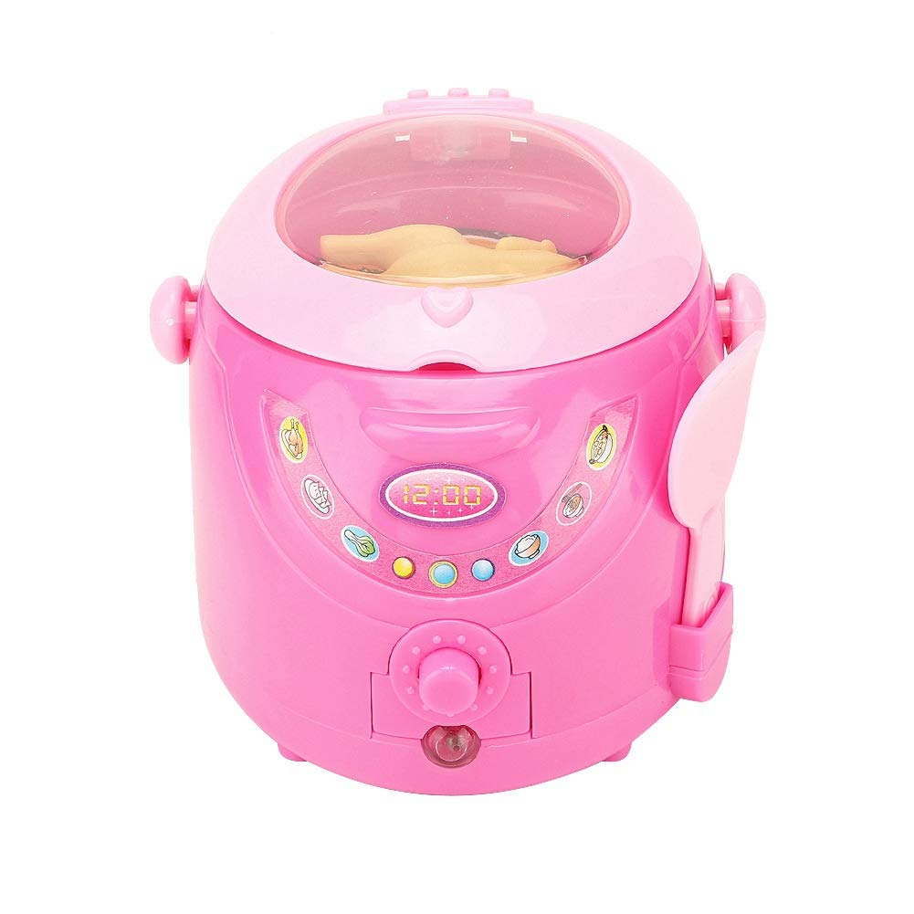 LZKW Pretend Play Electric Cooker Toy for Kids - Battery-Free Mini Kitchen Set, Interactive Role Play Toy for Toddlers & Children - Perfect for Home, Preschool & Playhouse Fun