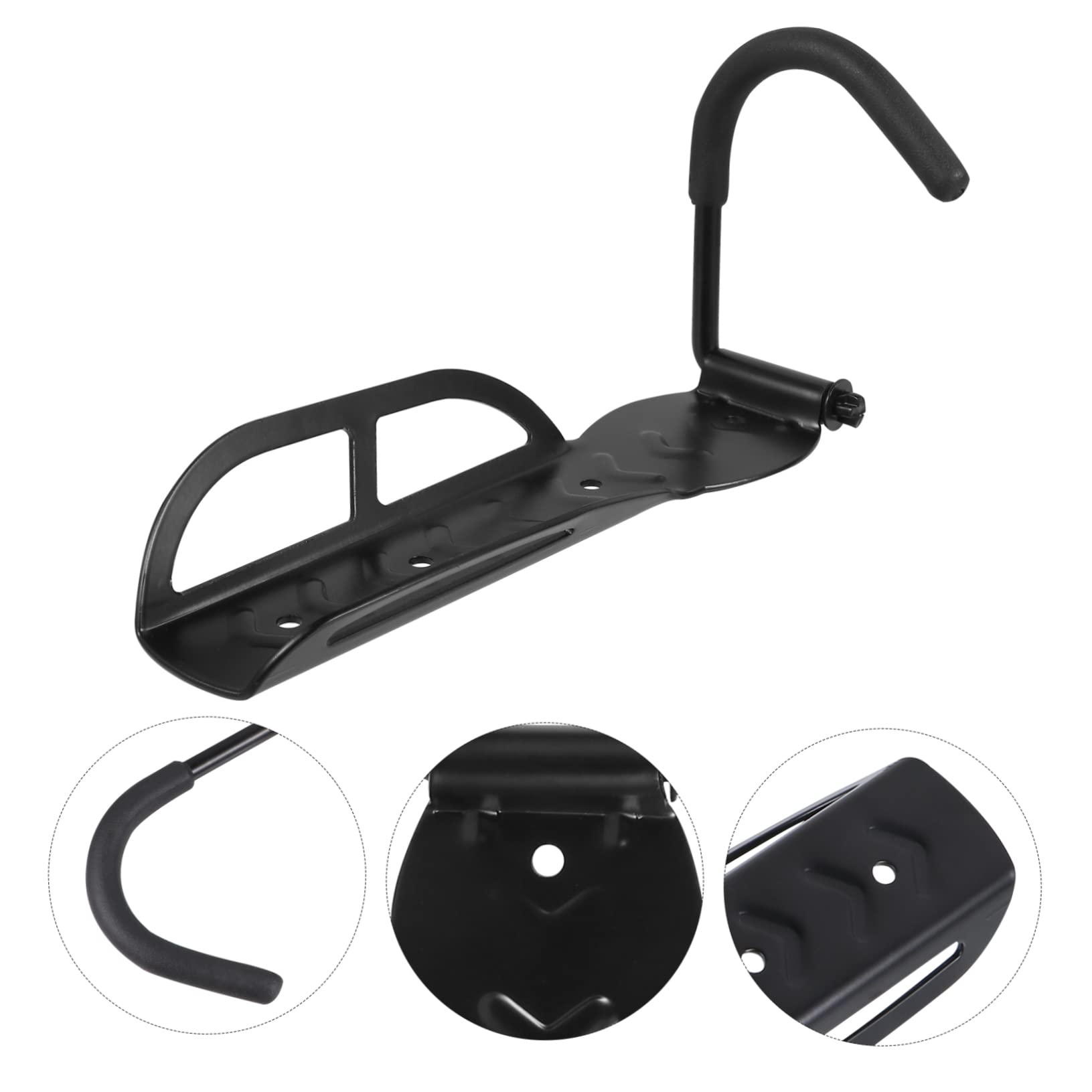 Vertical Bike Wall Mount Hanger - Space-Saving Bike Rack for Home & Garage Storage