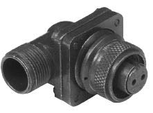 10 Position Circular Connector - 97-3108A-18-1P(946) Cylindrical Pin Solder RA Cable Mount for Automotive Wiring | Durable 10 Terminal 1 Port Electrical Connection for Vehicle Electronics & Industrial Applications
