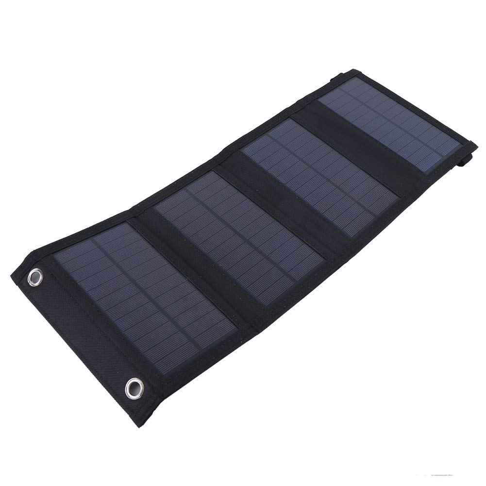 Portable Solar Panel Charger - Waterproof, Durable & Eco-Friendly Solar Power Bank for Outdoor Camping, Hiking, Travel & Emergency Power Supply