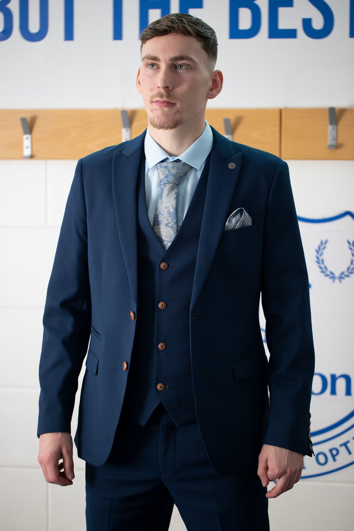 James Garner Everton MAX Royal Blue Suit - Official Football Jersey for Men - Perfect for Match Days & Fan Events