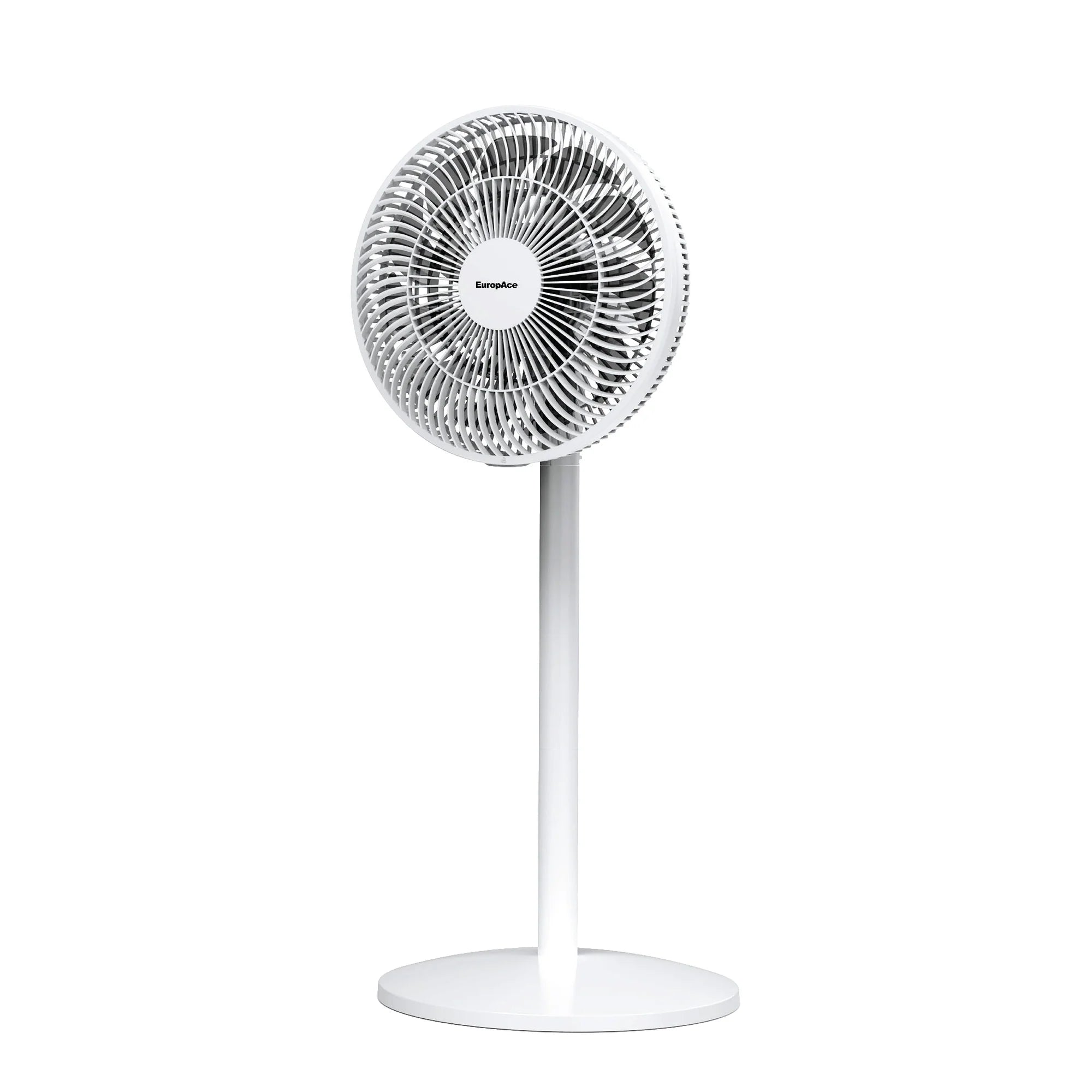 Europace ELF3124D 12 Inch Living Room Ceiling Fan with Remote Control - White Finish, Quiet Reversible Motor, LED Light Kit Compatible - Perfect for Bedroom, Patio, and Indoor Spaces