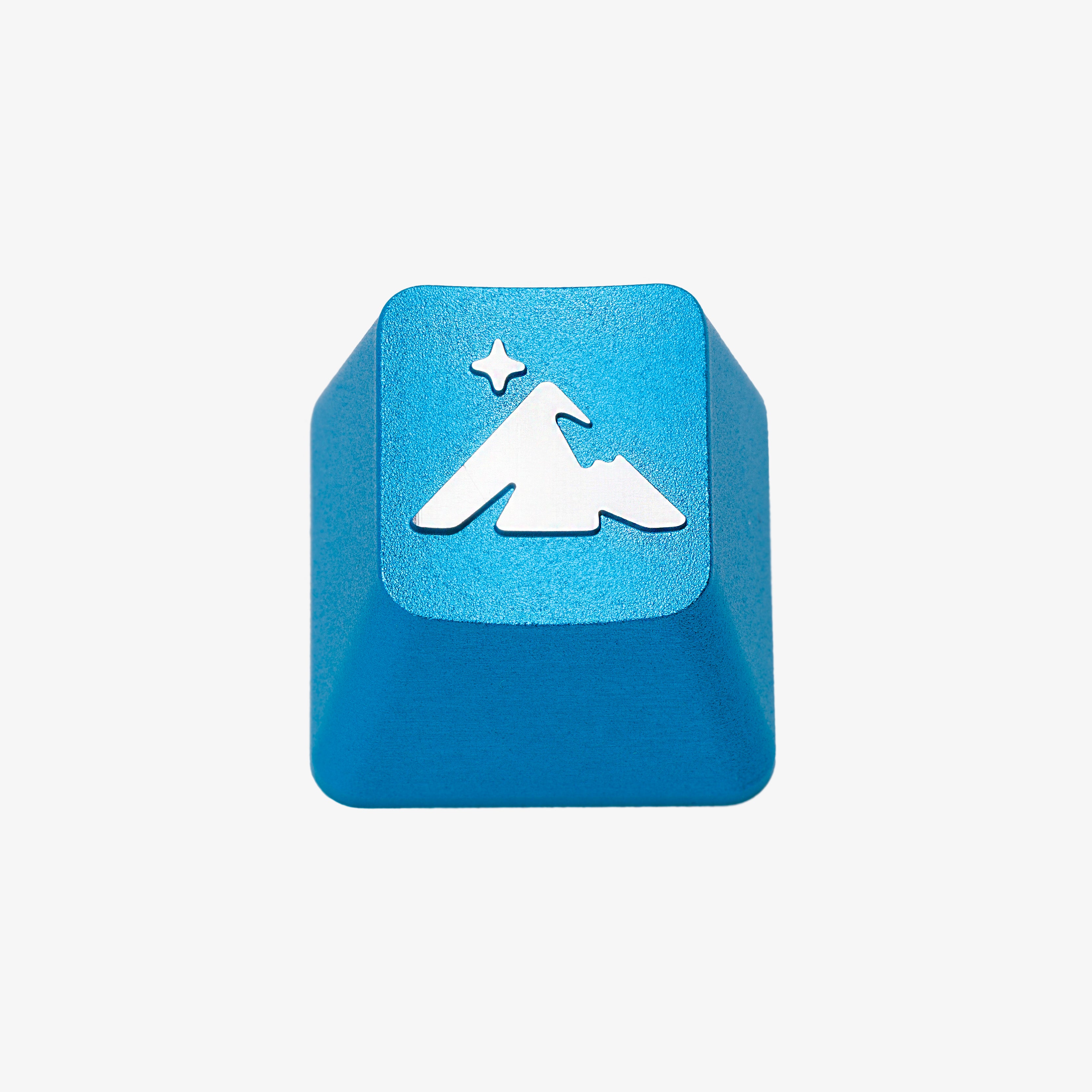 Higround Summit Artisan Keycap - Blue Mechanical Keyboard Keycap for Gaming & Typing - Perfect for PC, Mac, and Custom Keyboard Enthusiasts