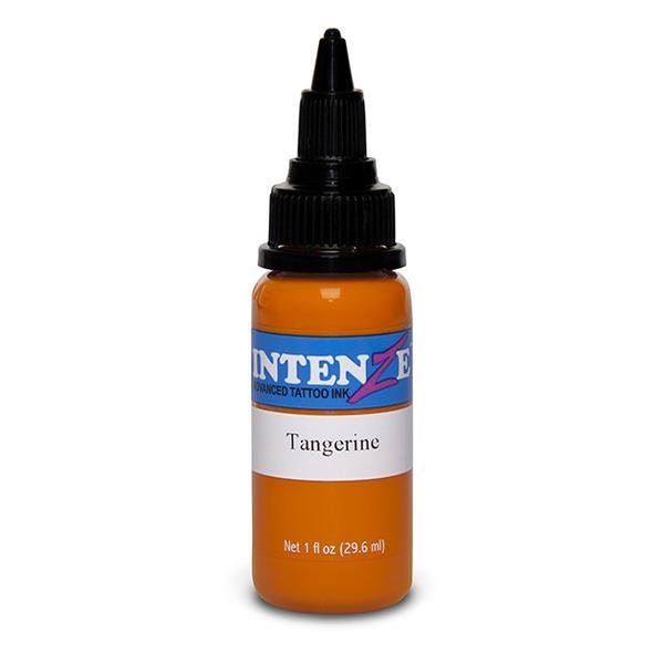 Intenze Tangerine Tattoo Ink - Professional Vegan Tattoo Pigment for Artists | Ideal for Bright Color Tattoos & Body Art