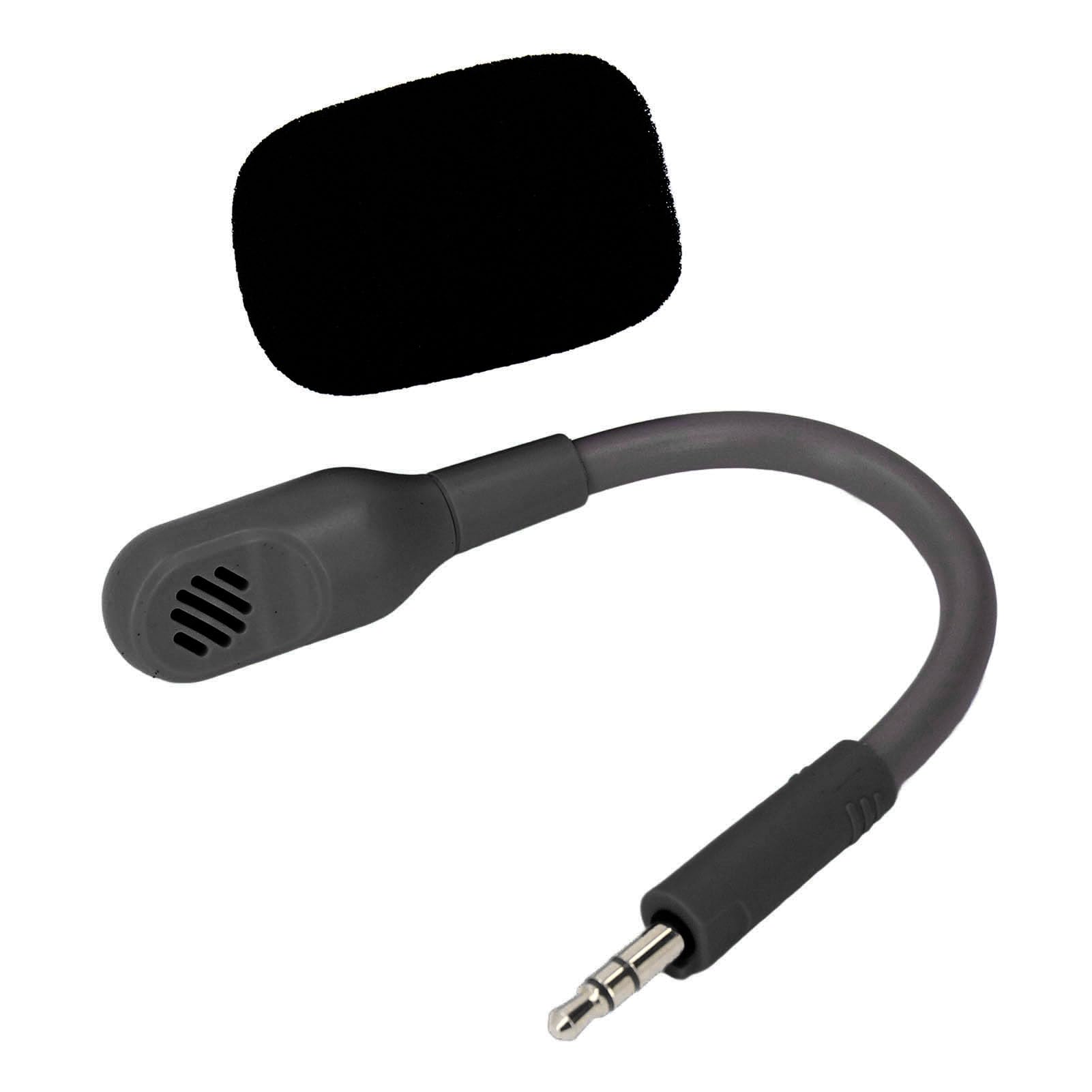 Barracuda X Wireless Gaming Headset Detachable Boom Mic - 3.5mm Noise Cancelling Microphone Replacement | Professional Gaming, Streaming & Conference Calls Accessory (Black)