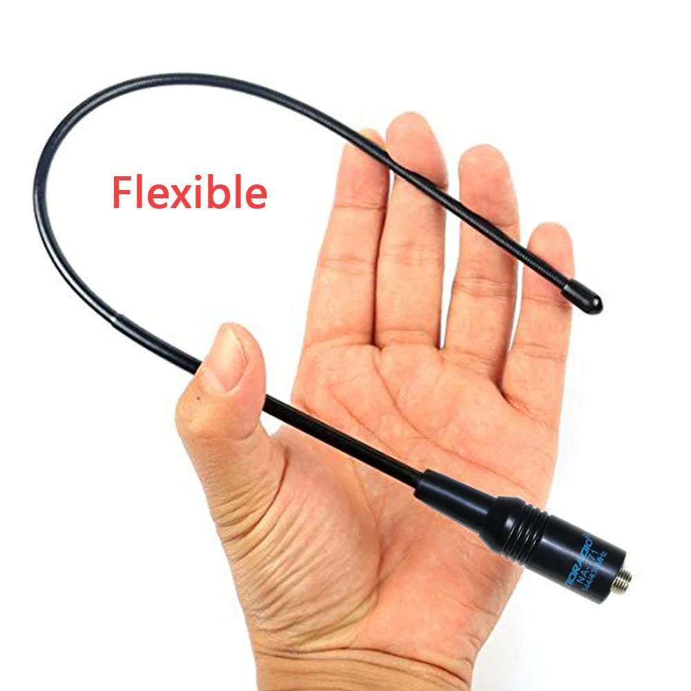 15.15 Inch Whip Antenna SMA Female Connector for Ham Radios, GMRS, Air Band - Perfect for Outdoor Adventures, Emergency Communication & Radio Enthusiasts