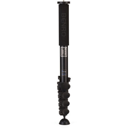 Benro MAD49A Adventure Series 4 Aluminum Monopod - Lightweight & Durable Camera Support for Travel, Sports & Wildlife Photography