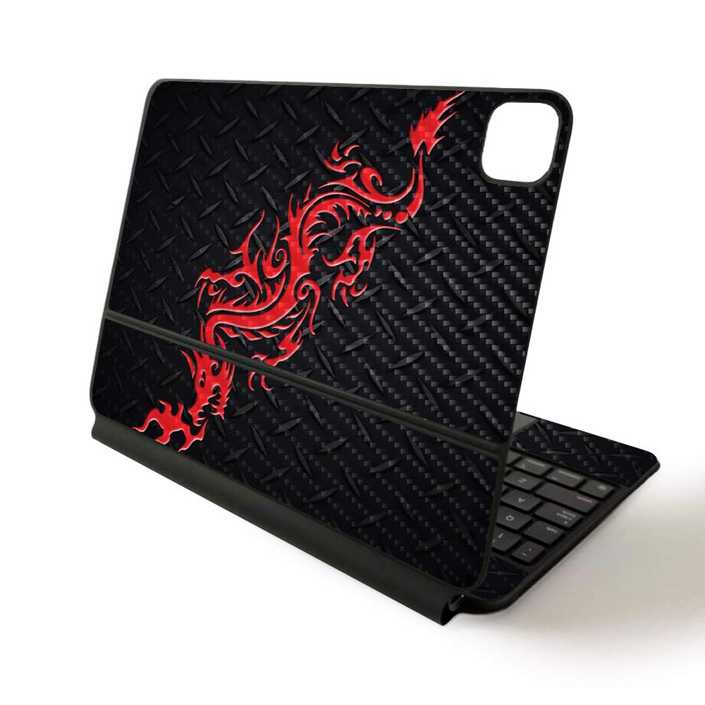 MightySkins Vinyl Decal Wrap Cover for Apple Magic Keyboard iPad Pro 11-inch (2020) - Sushi Design | Protective, Durable, Custom Skin | Perfect for Work, Travel & Personalization