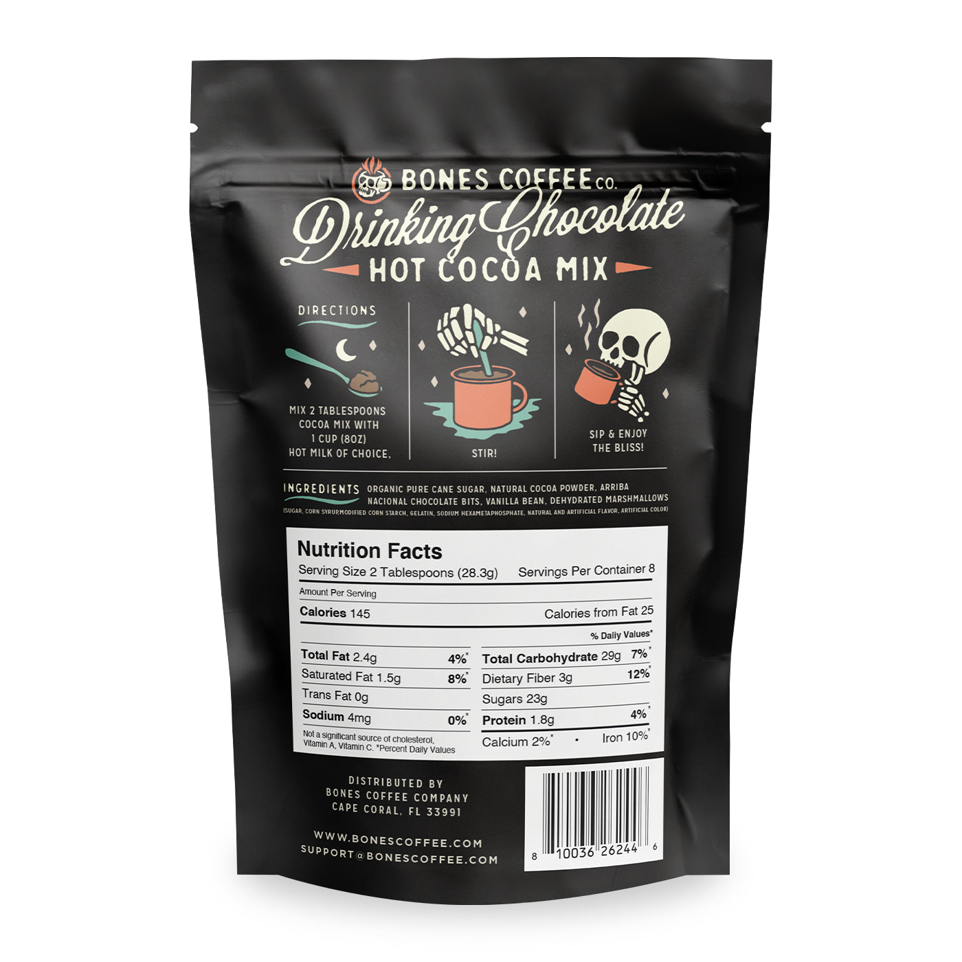 Premium Hot Drinking Chocolate with Marshmallows - Rich Cocoa Mix for Cozy Winter Nights, Holiday Gifts & Family Gatherings