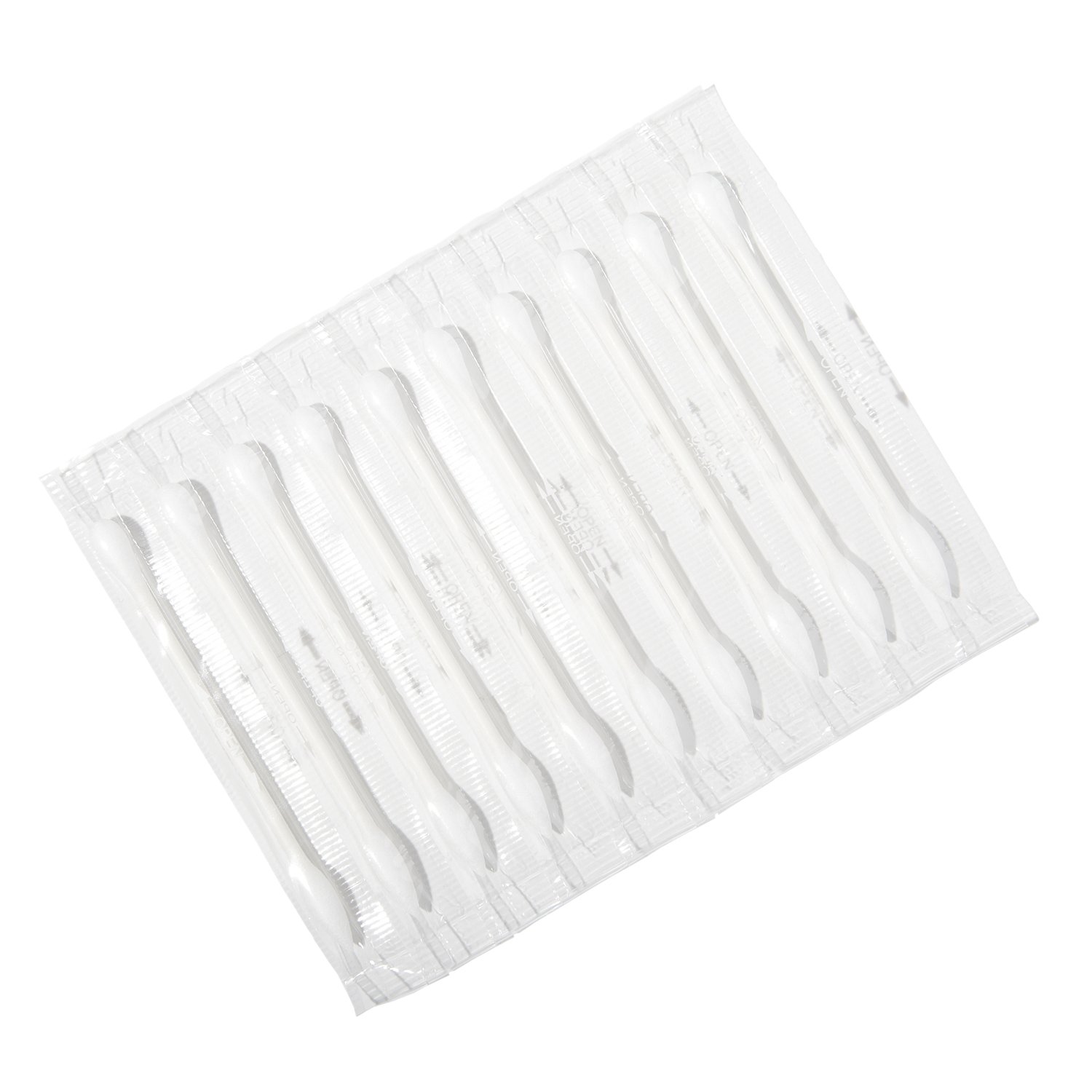 Pointed Q Tips Cotton Swabs - 180 Count Individually Wrapped, Recyclable & Biodegradable - Perfect for Makeup, Travel, First Aid, Baby Care & Electronics Cleaning - Travel Size Qtips for On-the-Go Convenience