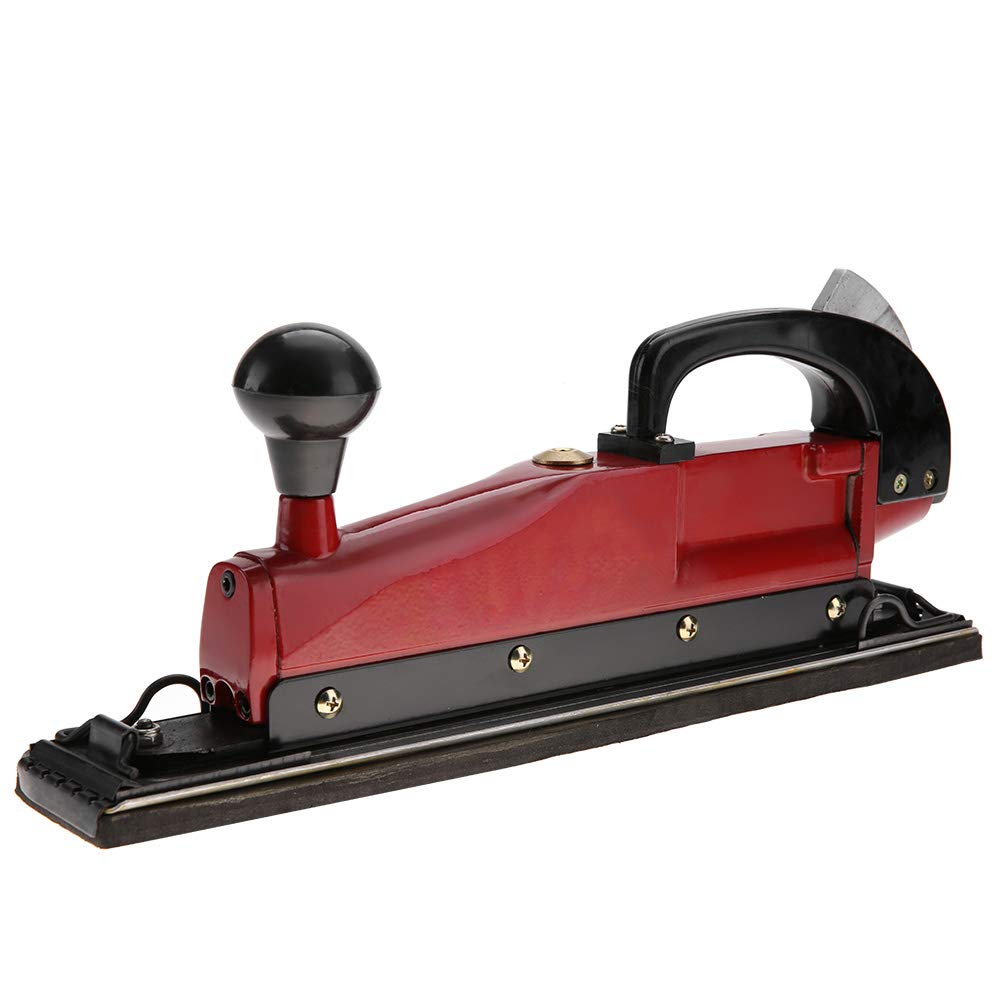 Straight Line Air Sander - Pneumatic Long Board Sander Tool with Dual Piston, 2-3/4 x 15-3/4 Inch - Perfect for Woodworking, Auto Body Repair & Surface Finishing