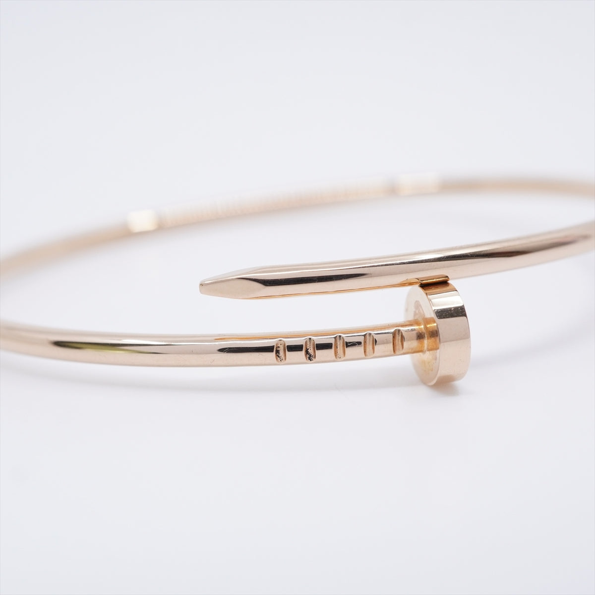Cartier Juste un Clou SM JUC Bracelet 18 Size - Luxury Gold Nail Bangle for Women - Perfect for Date Night & Special Occasions