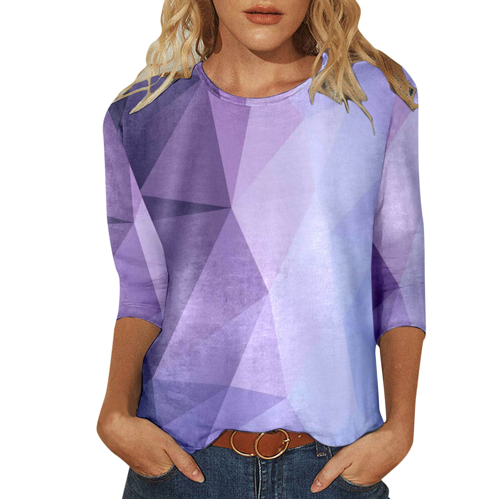 Funny Graphic T-Shirts for Women - Plus Size Batwing Tops & Long Sleeve Blouses Multipack - Gym, Casual & Everyday Wear - UK Sizes