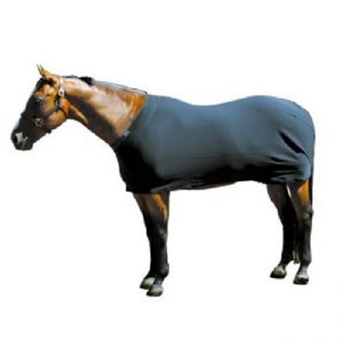 Hunter Horse Body Sheet with Rear Leg Straps & Fleece-Lined Adjustable Neck – Large 78