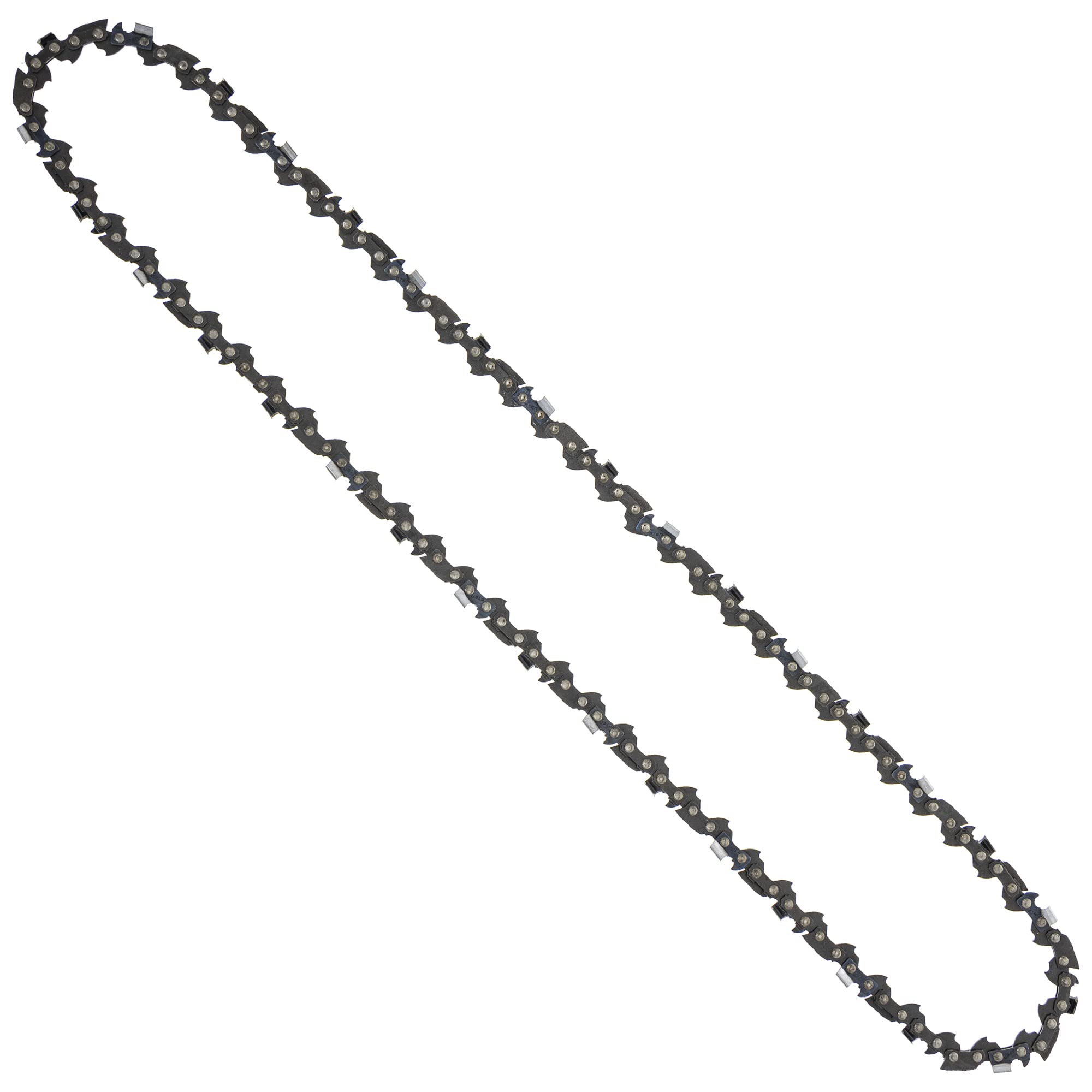 8TEN Semi Chisel Chainsaw Chain 18 Inch .050 Gauge 3/8 LP Pitch 66DL - Compatible with Echo CS-590, Stihl, Poulan 400 (10 Pack) - Ideal for Firewood Cutting, Tree Trimming & Landscaping