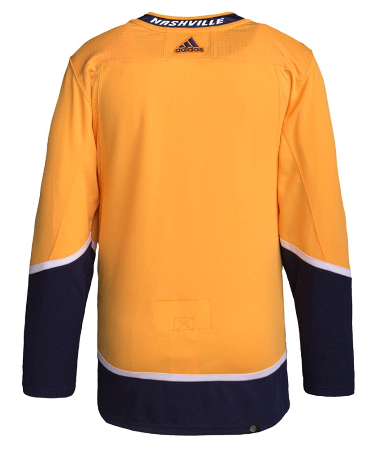Adidas Nashville Predators Primegreen Authentic Home Men's Hockey Jersey Size 60/3X-Large Yellow - Official NHL Hockey Jersey for Games, Fan Events & Sports Collectibles