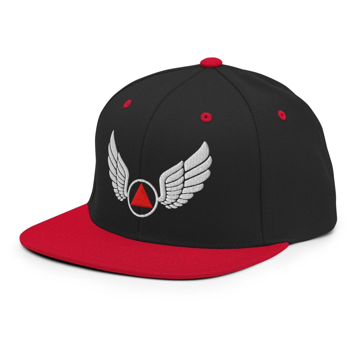 Wings Of Recovery Snapback Hat - Sobriety in Full Flight - Stylish Addiction Recovery Cap for AA Meetings & Sober Living Support